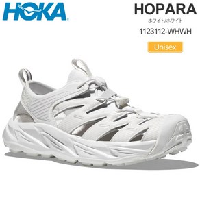 2024 신상품 호카 HOKA 남녀공용 스포츠 샌들 호파라 화이트 1123112 WHWH