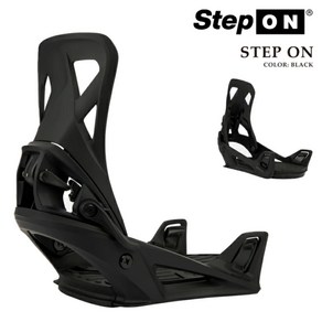 BURTON 24 25 스노우보드 바인딩 STEP ON Re:Flex Black 스텝온 리플렉스, 1개, Black 블랙