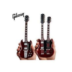 깁슨 기타 Axe Heaven Gibson Twin Pack SG Standad / EDS-1275 더블넥 미니, 1개