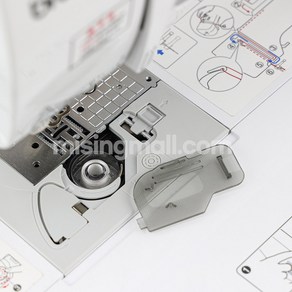 이노비스용 북집덮개 투명커버 부라더미싱 미싱부품 부자재 가정용미싱 악세사리, 1개