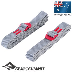 [안전발전소] SEATOSUMMIT 씨투써밋 알로이 버클 액세서리 스트랩 20mm x 2m, 레드