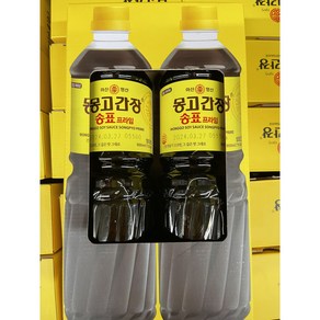 몽고 송표 프라임 양조간장 900ml x 2입, 2개