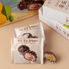 제철진미 제주 우도땅콩 찰떡파이 300g, 1개