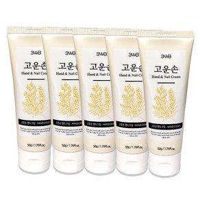 웰빙헬스팜 고운 손 핸드크림, 50ml, 5개