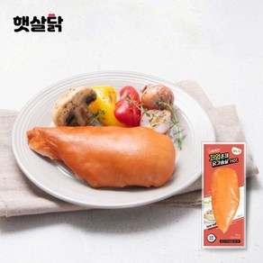 더 촉촉한 저염훈제 닭가슴살 HOT (100gX1팩), 1개, 100g