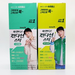 이노엔 컨디션스틱 컨디션맛 180g (18gX10입) + 그린애플맛 180g (18gX10입), 18g, 10개