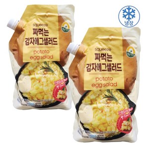 코스트코 짜먹는 감자에그샐러드 아이스포장무료, 2개, 1.3kg