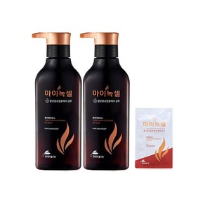 마이녹셀 현대약품 마이녹셀 탈모 샴푸 400ml 2개+샘플