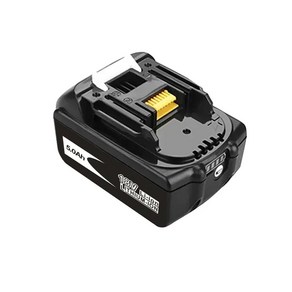 마키타 드릴용 충전식 마키타 18V BL1890 6Ah LXT BL1860B BL1860 BL1850, 1) 5000mAh, 1개