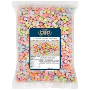 Assorted Dehydrated Cereal Marshmallow Bits 1.5 lb bulk bag 모듬 건조 시리얼 마시멜로 비트 680.4g 벌크 백