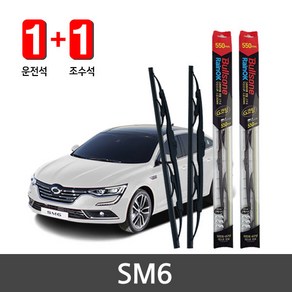 불스원 레인OK G코팅 SM6 와이퍼 600mm + 450mm 운전석+조수석세트, 불스원 레인ok 와이퍼 G코팅