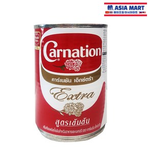 태국 카네이션 엑스트라 무가당 연유 / Canation Exta Condensed Milk, 1개, 385g