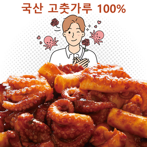 꽃미남쭈꾸미 600g (국산 고춧가루 100%) 양념 쭈꾸미 볶음