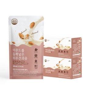 아몬드를 듬뿍넣은 하루견과유 190ml 30팩, 30개