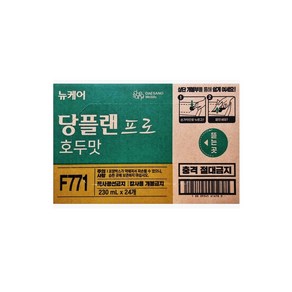 뉴케어 당플랜 프로 호두맛 230ml x 24팩 당뇨식 건강식, 당플랜 프로 인절미맛 24팩, 24개