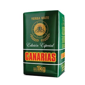 Canaias 루즈 리프 Unsmoked Yeba Mate Tea 스페셜 에디션 1kg  손으로 선택한 특별 수확 지속 에너지 리치, 1개