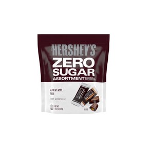 Hershey's Zero Sugar Chocolate Assortment 15.5oz 허쉬 제로 슈가 밀크와 캬라멜필드 믹스구성 439그램