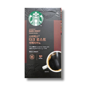 지야 스타벅스 다크로스트 아메리카노, 1박스, 170개입, 1.1g