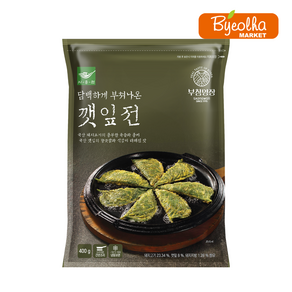 깻잎전/ 사옹원 부침명장, 1개, 400g