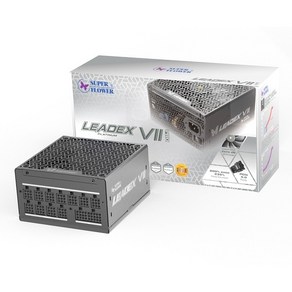 슈퍼플라워 SF-1200F14XP LEADEX VII PRO PLATINUM ATX 3.0 파워 BLACK (PCIE5), 1개, 선택하세요