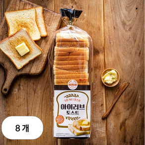 기린 아이러브 토스트, 750g, 8개