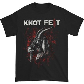 ROCKPANDA Slipknot Knotfest Masked Goat 반팔티