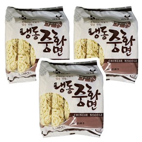 CJ 이츠웰 사누끼 냉동 중화면 1.25KG, 3개