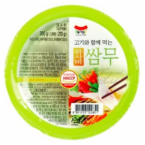 일미 와사비 쌈무, 350g, 1개