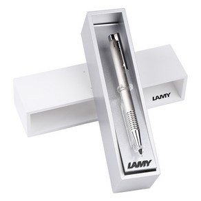 라미 lamy 106로고샤프 스틸브러쉬 0.5mm M41리필사용 선물포장, 로고106샤프