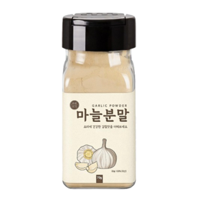 Oganic Galic Powde 국산 유기농 마늘분말, 1개, 70g