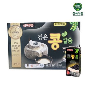 삼육두유)검은콩칼슘두유190ml48팩/선물박스포장, 190ml