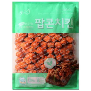 굿프랜즈 팝콘치킨 1kg, 1개