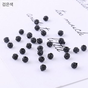 4MM 큐빅 샴발라 소프트 세라믹 볼 비즈 핸드메이드 DIY 헤어 비즈 팔찌 액세서리 재료