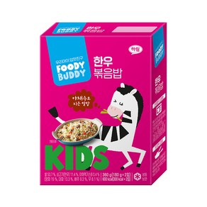 [푸디버디] 한우볶음밥 360g (180g X 2개), 2개, 180g