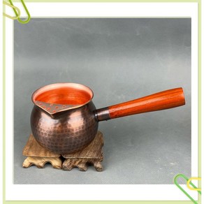 구리 주전자 빈티지 소호 핸드메이드 패턴 필터 1 6리터 찻주전자 찻집 6L, 1 300ml 자동석류 여과캔, 바닥 6cm 무게 20, 1개