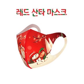 레드 산타마스크, 1개, 1개입