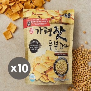 가평 잣 두부과자 미가푸드 110g 10봉, 10개