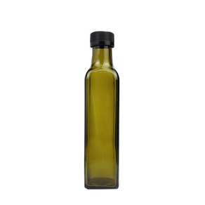 사각오일병250AS 유리병 1박스, 31파이 오일스크류캡, 48개, 250ml