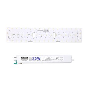 케빈라이팅 국산 삼성칩 조명 거실등 리폼 LED 모듈 거실주방등 25W 580x97mm(1장), 삼성 LED 칩, 표준형6500K(새하얀빛)