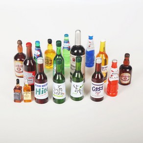 루시 미니어처 술병 양주 소주 맥주, 코로나