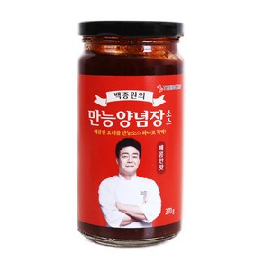 THEBORN 더본 백종원 만능양념장소스 매콤한맛 370g, 1개