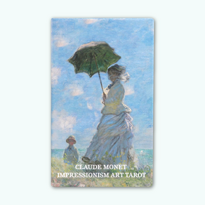 클로이드 모네 인상주의 타로카드 휴대용 포켓사이즈 (Claude Monet Impessionism At taot / 클로이드모네인상주의카드), 1개