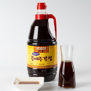 윤지영 조선 간장 집 전통 재래 국산 콩 메주 알알이 간장, 1개, 1.8L