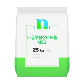 L-글루타민산나트륨 25kg MSG 조미료 글루탐산 FC 60-120메시 식첨 메이화