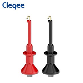 Cleqee IC 테스트 클립 멀티미터 바나나 플러그 프로브 전기 2mm 4mm 암 잭 2개 P30056, 01 P30056A-2mm jack, 1개