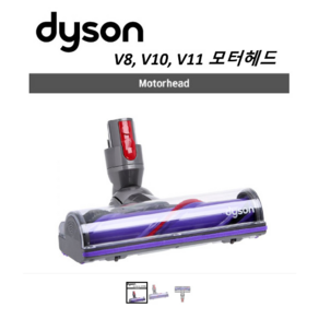 [Dyson] 다이슨 정품 V8 V10 V11무선청소기 모터헤드, 1개