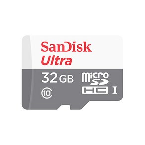 샌디스크 울트라 마이크로SD SDSQUNS, 32GB, 1개