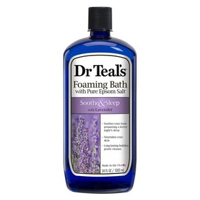 Dr Teal's Foaming Bath 닥터틸즈 포밍 버블바스 솔트 족욕 반신욕 유칼립투스 스페어민트 34Fl.oz(1000ml)