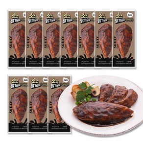 햇살닭 소스 닭가슴살 중화짜장맛 (100g), 100g, 10개