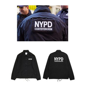 뉴욕경찰 점퍼 NYPD 코트 자켓 숏 트렌치 코트